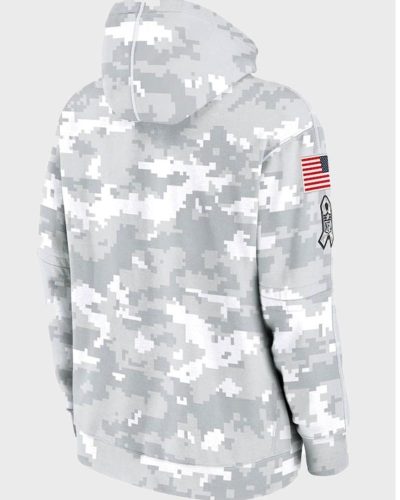 Houston Texans Salute To Service Camo 2024 Hoodie