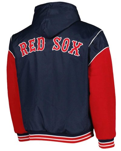 Navy/Red Boston Red Sox Hoodie Jacket