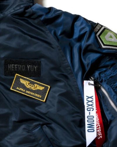 STRICT-G x ALPHA Mobile Suit Gundam Wing Endless Waltz Heero Yuy N-2B Jacket