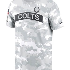 Indianapolis Colts Salute To Service Camo 2024 T-shirt