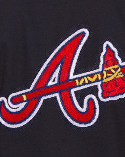 Atlanta Braves Cotton Blue Jacket
