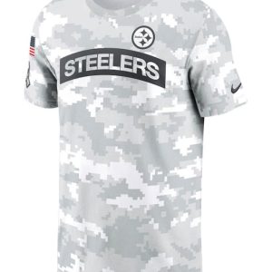 Pittsburgh Steelers Salute To Service Camo 2024 T-shirt