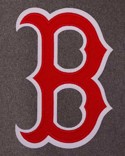 Boston Red Sox Charcoal and Navy Varsity Jacket