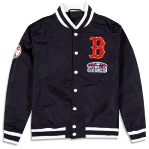 World Series Boston Red Sox Logo Select Black Jacket