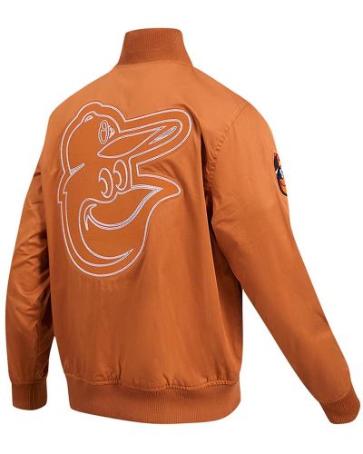 Baltimore Orioles Area Code Brown Jacket