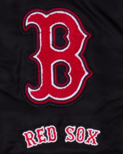 Boston Red Sox Logo Select Black Jacket