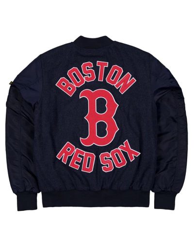 Boston Red Sox Ma-1 Historic Varsity Jacket
