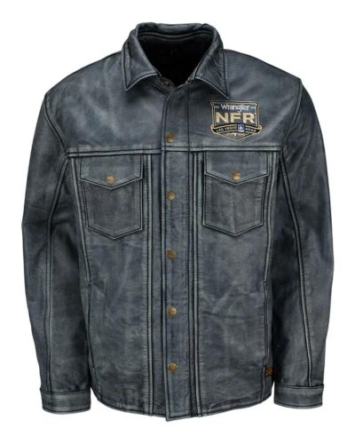 NFR 2024 Leather Ranch Hand Jacket