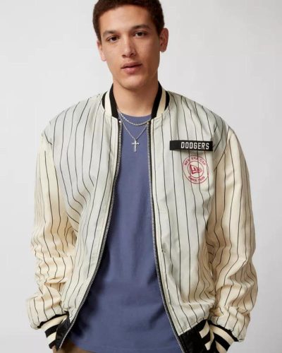 Alpha Industries X New Era Los Angeles Dodgers Reversible Varsity Jacket