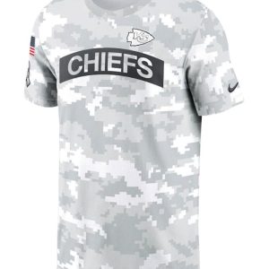 Kansas City Chiefs Salute To Service Camo 2024 T-shirt