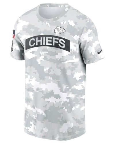 Kansas City Chiefs Salute To Service Camo 2024 T-shirt