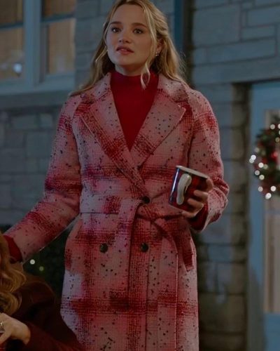 Holiday Touchdown A Chiefs Love Story 2024 Hunter King Pink Coat