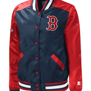 Boston Red Sox The Legend Red/Blue Satin Jacket