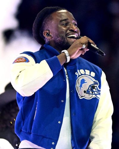 Shaboozey Halftime Show Lions Jacket
