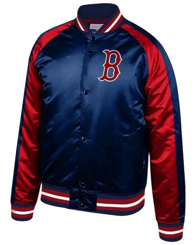 Blue/Red Boston Red Sox Satin Jacket