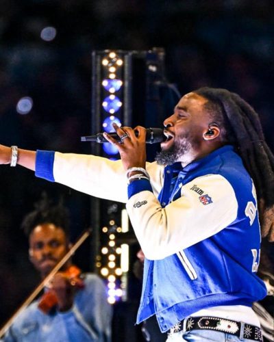 Shaboozey Halftime Show Lions Jacket
