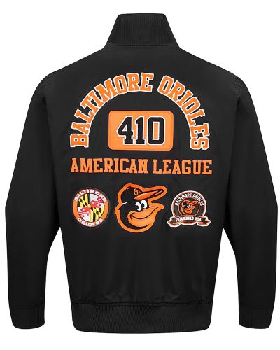 Baltimore Orioles Area Code Black Jacket