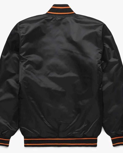 Baltimore Orioles Classic Black Satin Jacket