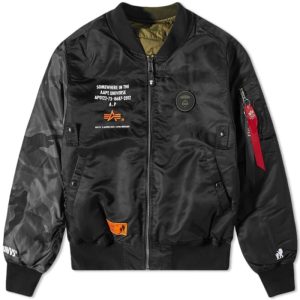 AAPE x Alpha Industries Reversible Camo MA1 Jacket