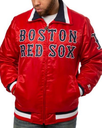 Boston Red Sox Varsity Satin Jacket