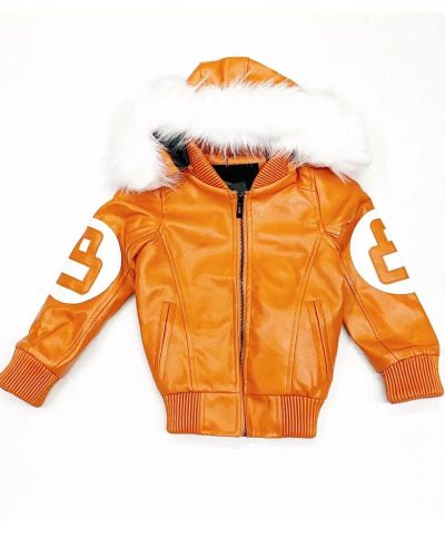 Orange 8 Ball Robert Phillipe Jacket