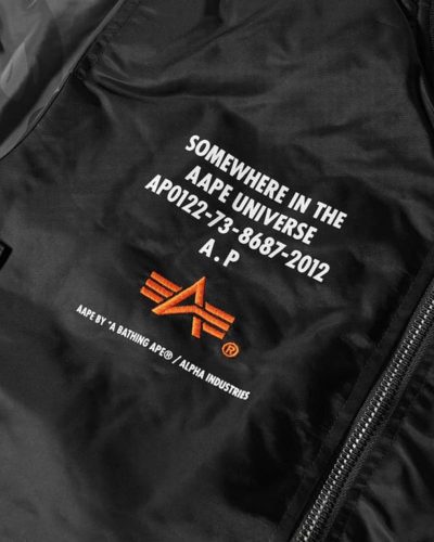 AAPE x Alpha Industries Reversible Camo MA1 Jacket