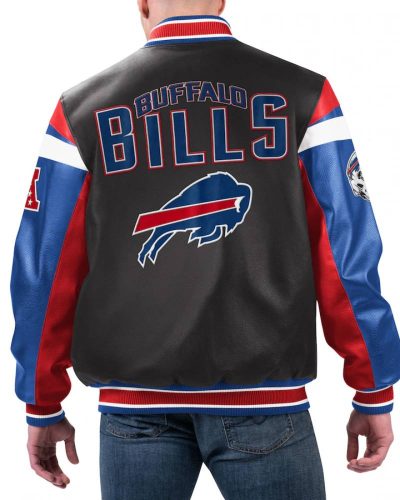 Buffalo Bills G-iii Black Varsity Jacket