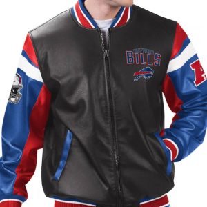 Buffalo Bills G-iii Black Varsity Jacket