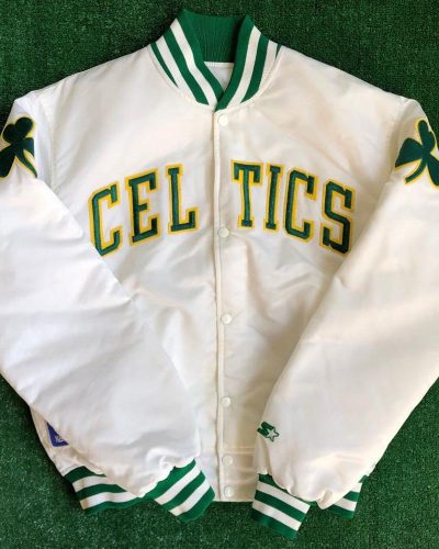 Boston Celtics Bomber Starter Jacket