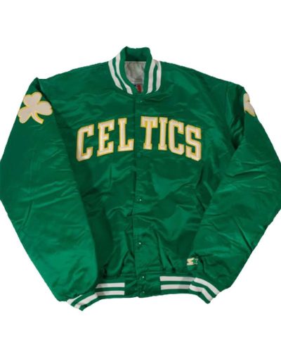 Boston Celtics Bomber Starter Jacket