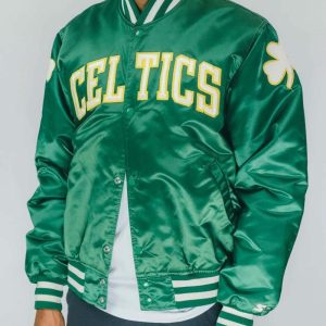Boston Celtics Bomber Starter Jacket