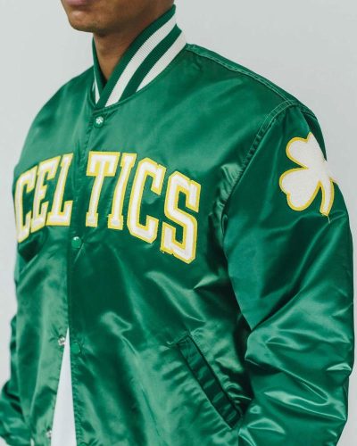 Boston Celtics Bomber Starter Jacket