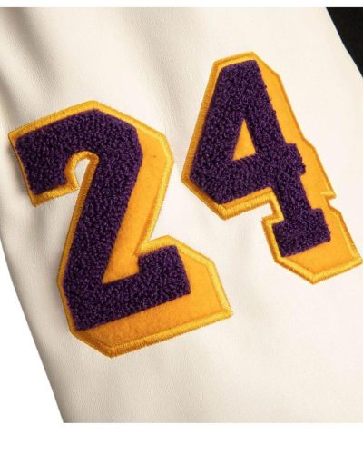 LA Lakers Black Mamba Hall Of Fame Kobe Bryant Varsity Jacket
