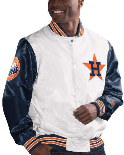 Men's Houston Astros Starter White The Legend Jacket
