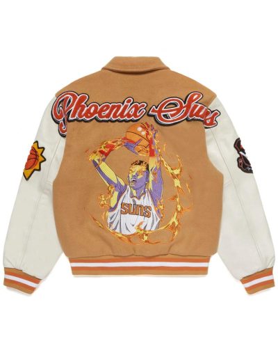 NBA Phoenix Suns Sand Varsity Jacket