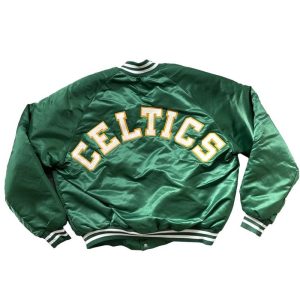 Boston Celtics 90’s Green Bomber Jacket