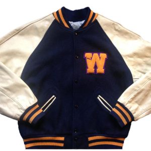 Washington Huskies Navy And White Varsity Jacket