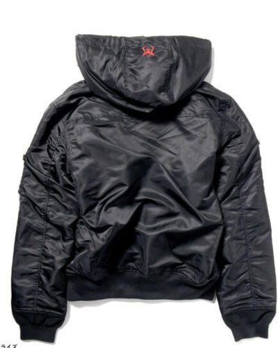 STRICT-G x ALPHA Mobile Suit Gundam Hooded Rib Jacket