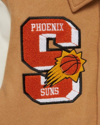 NBA Phoenix Suns Sand Varsity Jacket