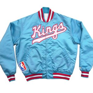 80’s Sacramento Kings Mint Satin Jacket