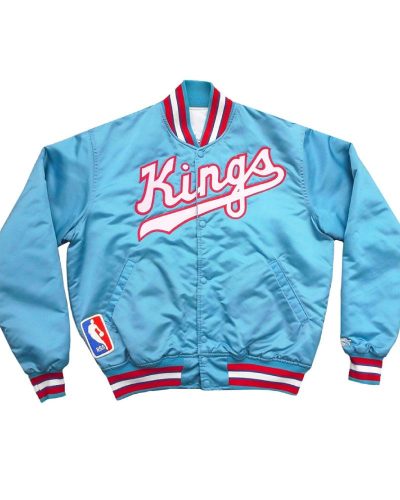80’s Sacramento Kings Mint Satin Jacket