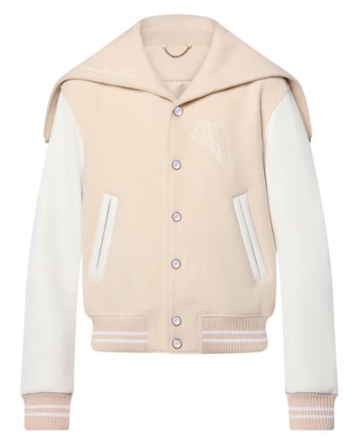 Calfskin Sailor Varsity Jacket