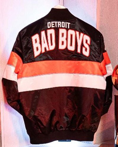 Detroit Pistons Bad Boys City Edition Jacket
