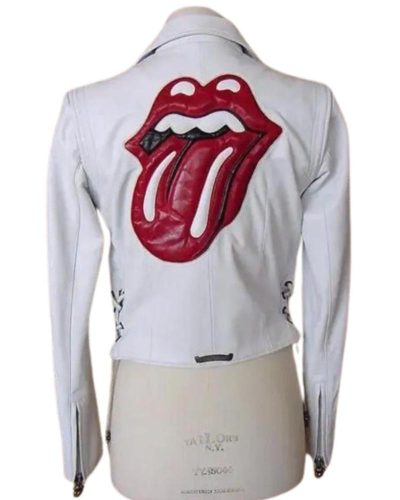 Chrome Hearts Limited Edition Rolling Stones Leather Jacket