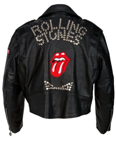 Rolling Stones Steel Wheels Leather Jacket