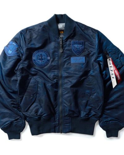 STRICT-G x ALPHA E.F.S.F. Camo Light MA-1 Jacket
